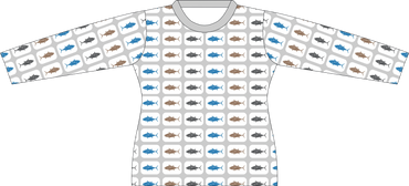 School of Tuna Long-sleeved Sublimated Jersey