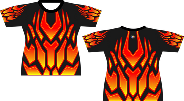 Transformer Flames Sublimated Shirt