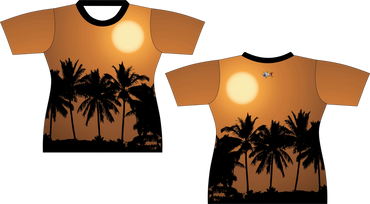 Tropical Sunset Sublimated Shirt