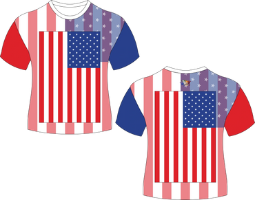 Full USA Flag Sublimated Shirt