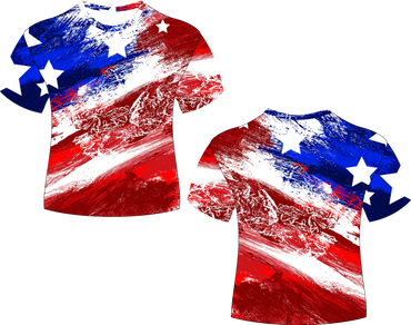 Abstract Flag Sublimated Shirt