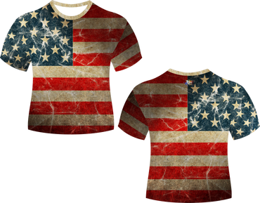 Antique Flag Sublimated Shirt