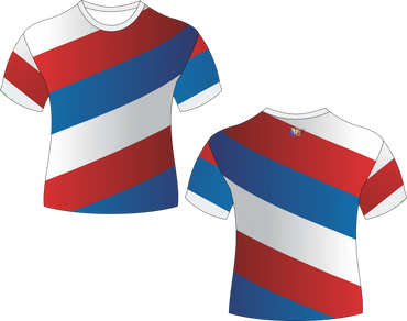 Barber Shop Patriotic Flag Sublimation Shirt