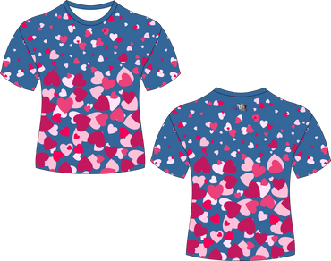 Betty Hearts Sublimated Shirt
