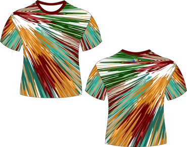 Blast Lines Abstract Sublimation Shirt