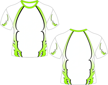 Bright Green Tribal Fastpitch Softball Jersey