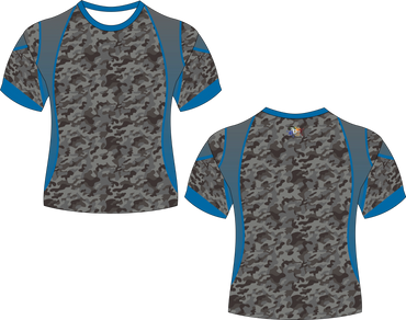 Camo Blue Camouflage Sublimation Shirt