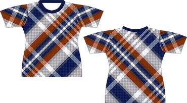 Carbon Fiber Plaid Sublimated Shirt