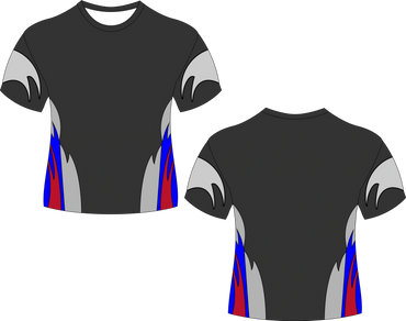 Charcoal Sublimated Fastpitch Jersey