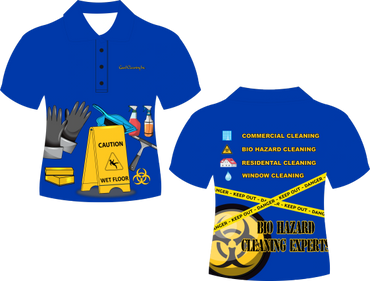 Cleaning Sublimated Polo Shirt