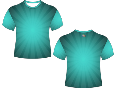 Cyan Starburst Sublimation Jersey