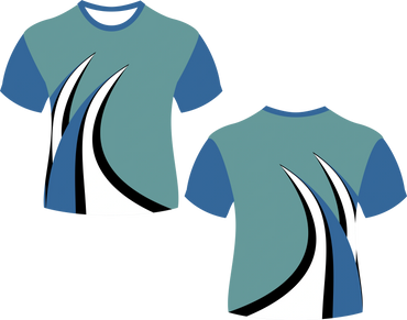 Desert Blue Curves Sublimated Fastpitch Jersey