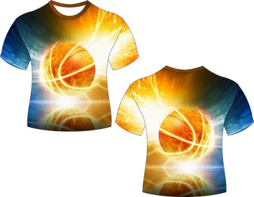 Fire and Ice Basketball Jersey
