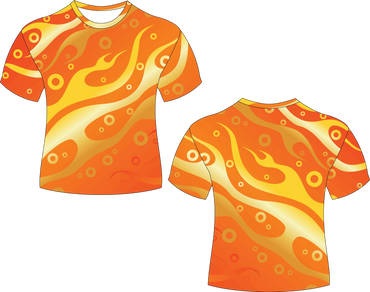 Flames Kids Sublimated Shirt