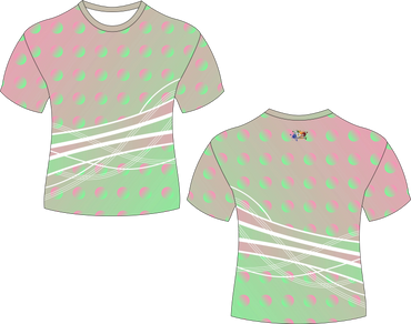 Green Pink Abstract Shirt