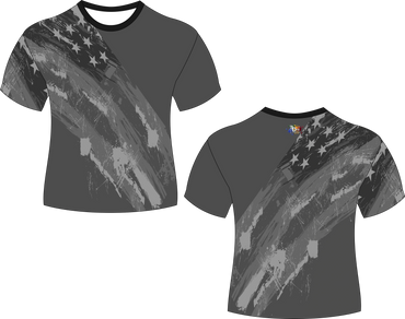 Halftone Patriotic Flag Shirt