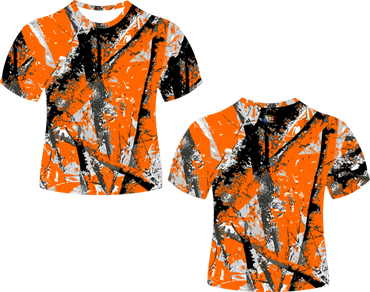 Orange Camouflage Sublimated Shirt