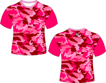 Pink Military Camouflage Sublimated Shirt