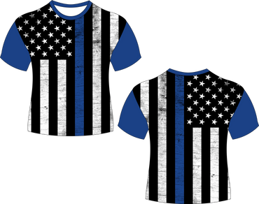 Police Flag Sublimated Shirt