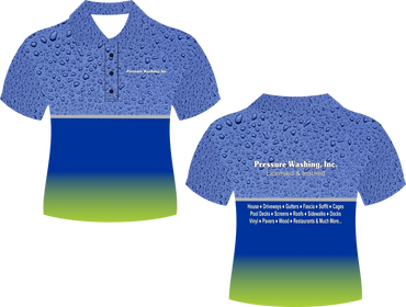 Pressure Clean Sublimated Polo Shirt