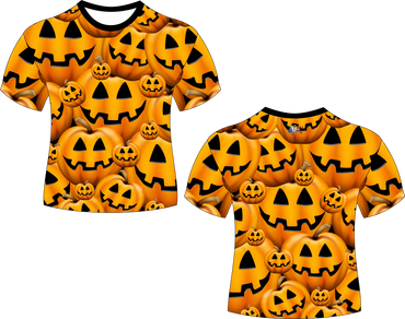 Pumpkin Orange Sublimated Shirt