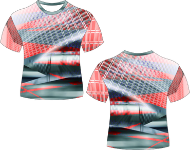 Red Steel Abstract Shirt