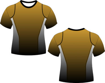 Shaded Gold Pool Billiard Sublimated Shirt