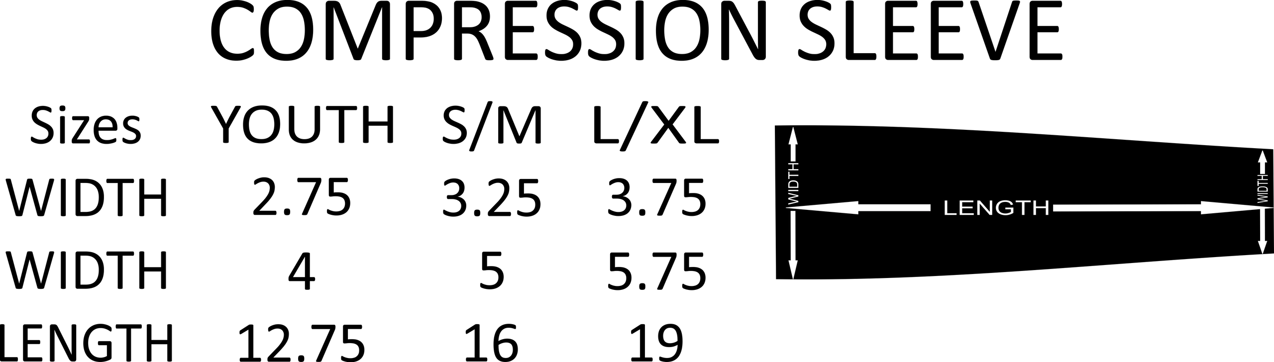 Sublimated Compression Sleeve