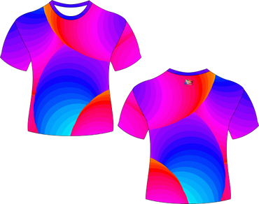 Balloons Tie Dye Sublimated Shirts