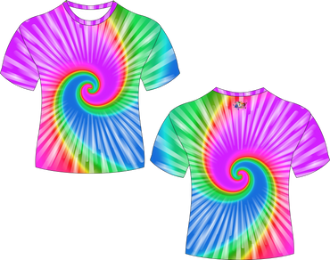 Lights Tie Dye Sublimated Shirts