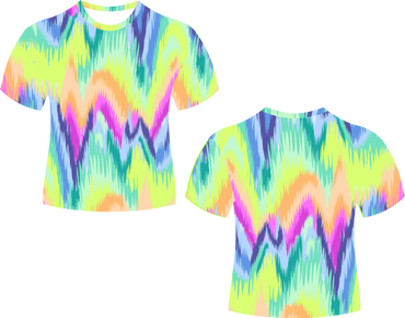 Static Tie Dye Sublimated Shirts