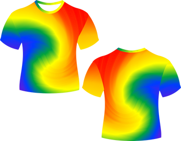 Swirl Tie Dye Sublimated Shirts