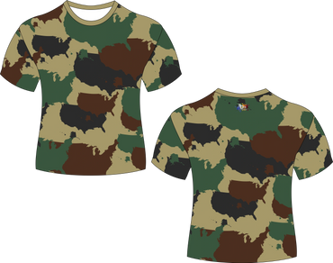 USA Camouflage Sublimated Shirt