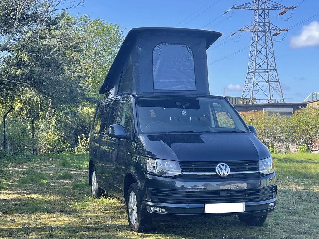 Volkswagen Transporter campervan conversion with Austops elevating roof 