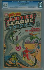 Brave and the Bold 28 CGC 4.0 First Appearance of the Justice League