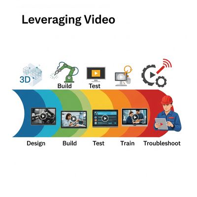 Leveraging video to significantly enhance the efficiency and quality of EMR deployments and adoption