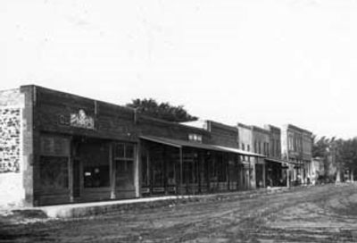 Brown Street, Greeley, Kansas about 1913
