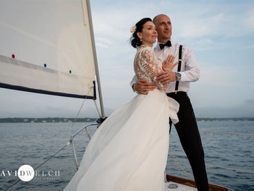 Martha's Vineyard weddings; Martha's Vineyard Elopement; Best Martha's Vineyard sunset sail