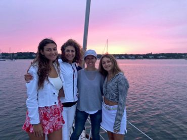 A girl's trip to Martha's Vineyard, mother-daughter sailing excursion