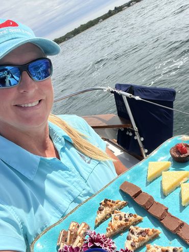 Martha's Vineyard catering aboard a sailboat; Martha's vineyard sailing excursion