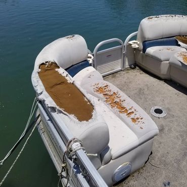 boat restoration before