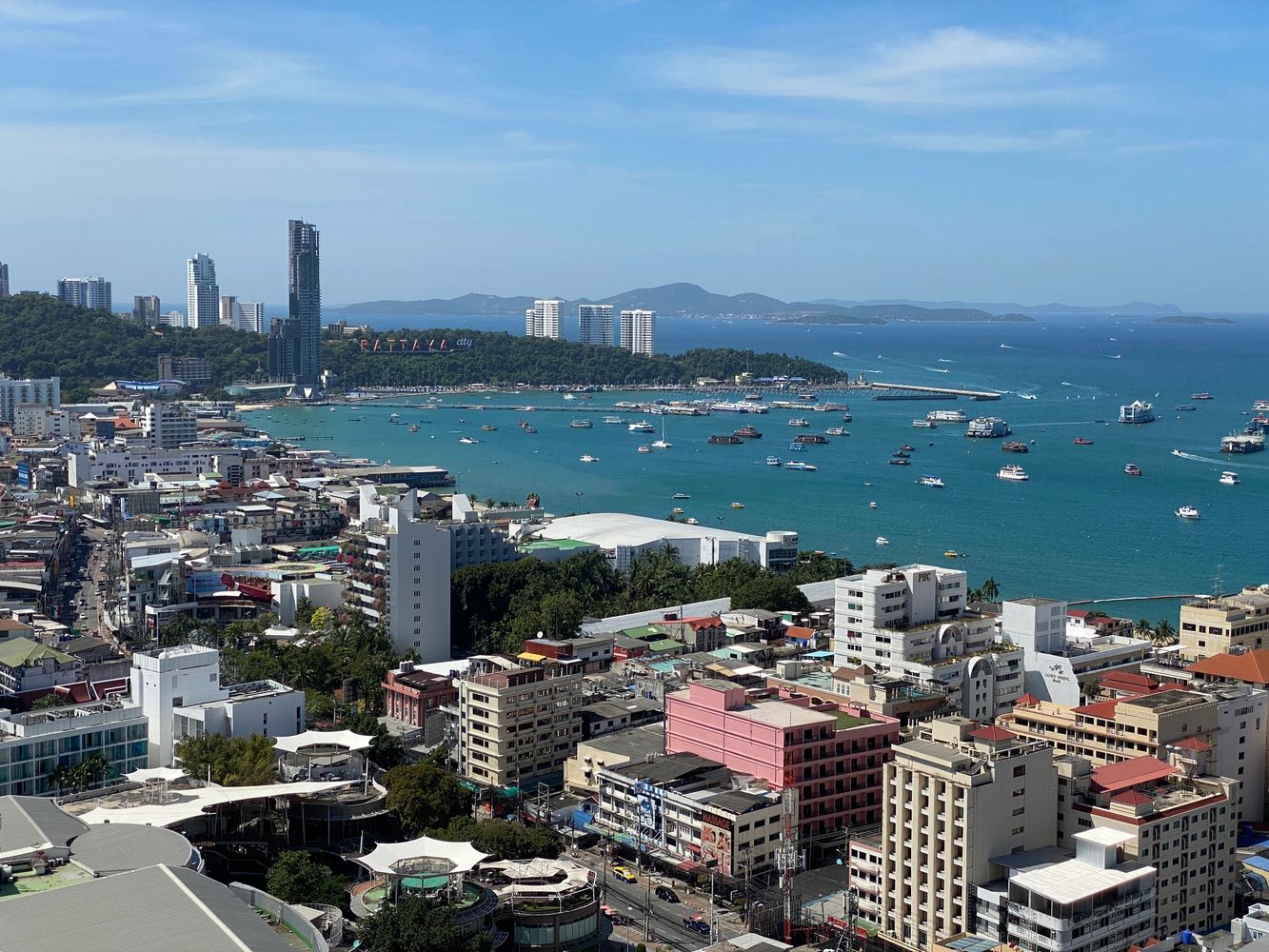 Pattaya Bay Gulf of Thailand