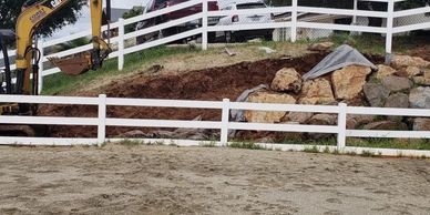 building wall for drainage