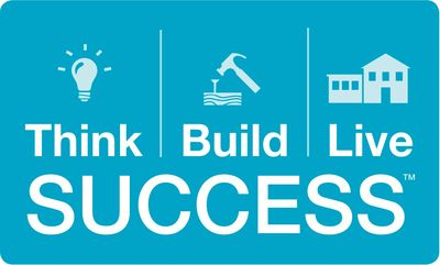 Think Build Live Success logo.