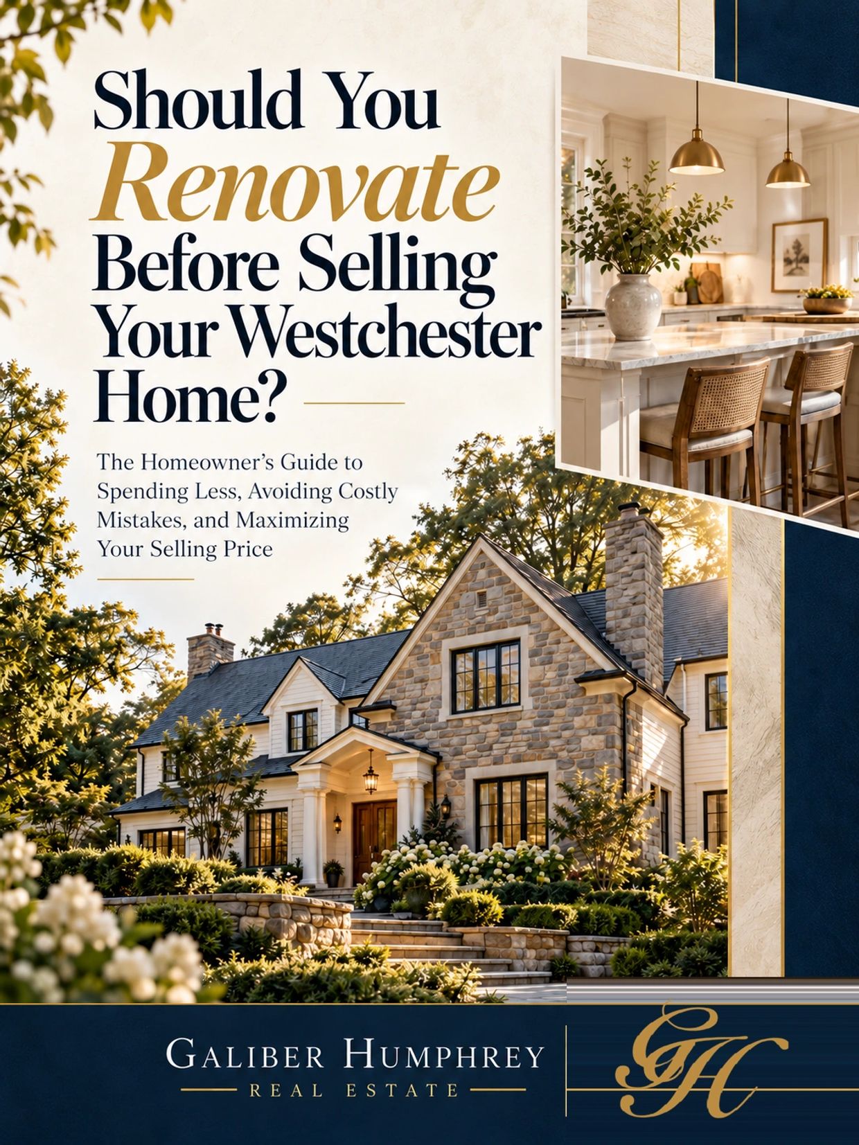 Guide on renovating before selling a Westchester home.
