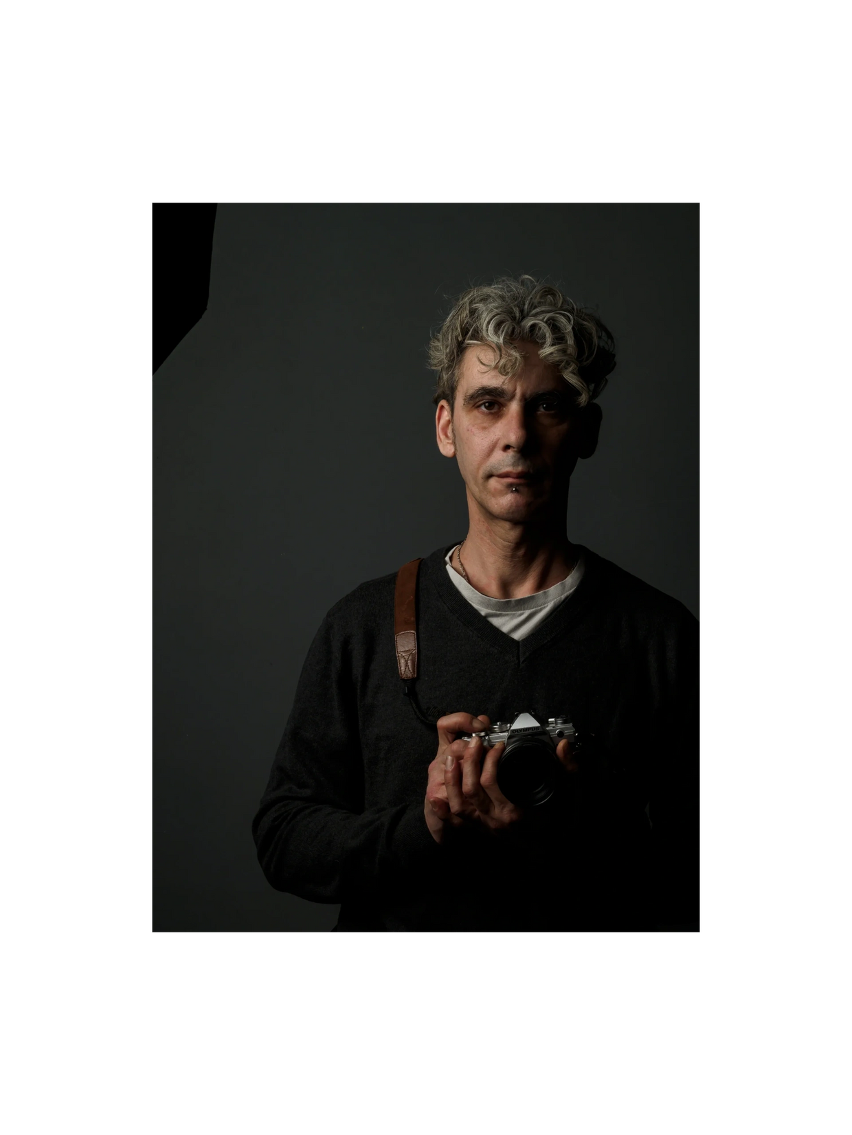 Self-portrait, Xavier Clarke, XC Photography UK, Commercial photographer.  OM System Cameras OM 5