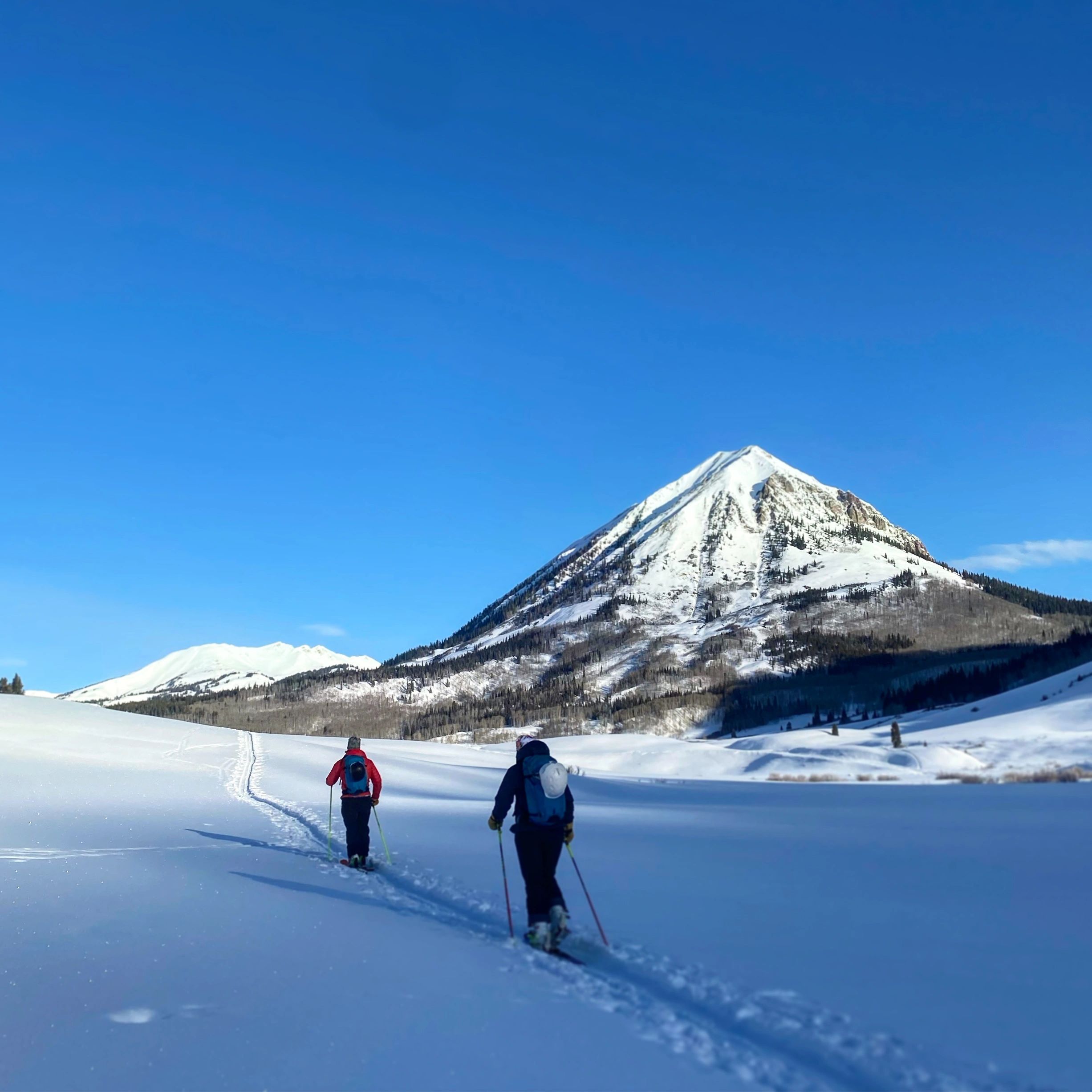 Backcountry skiing