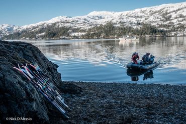 Backcountry skiing