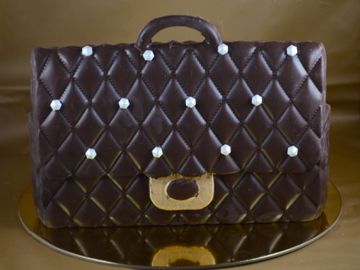 Designer handbag, chanel, louis vuitton, chocolate purse, Kaboom Chocolaka, candy piñata, candy pina