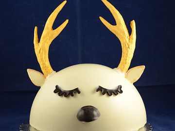 Deer antlers birthday cake candy pinata hunter 